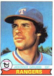 1979 Topps Baseball Cards      198     Johnny Grubb